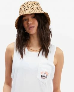 BILLABONG Pipeline Muscle Tank Top SALT CRYSTAL -Women Clothing Shop abjzt00680 billabongw scs dtl2