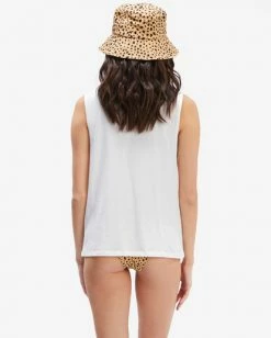 BILLABONG Sunkissed Muscle Tank Top SALT CRYSTAL 6 BILLABONG Sunkissed Muscle Tank Top SALT CRYSTAL -Women Clothing Shop abjzt00728 billabongw scs bck1