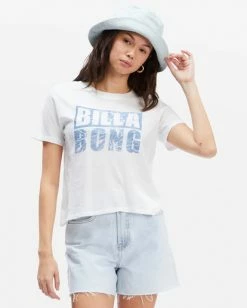 BILLABONG Heritage Crystal Ink T-Shirt SALT CRYSTAL