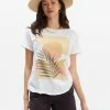 BILLABONG Touch The Sky Boyfriend T-Shirt SALT CRYSTAL
