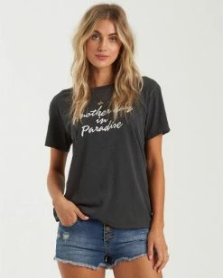 BILLABONG Buttoned Up Denim Shorts SEA BLEACH -Women Clothing Shop j204gbut billabongw bcb frt1