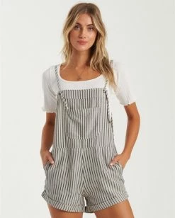 BILLABONG Wild Pursuit Overalls Romper NUTMEG -Women Clothing Shop j204tbwi billabongw ibt frt1