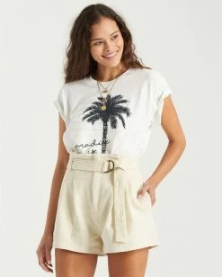 BILLABONG Island Getaway Short WHITE CAP