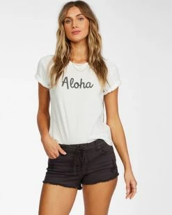 BILLABONG Lite Hearted Denim Shorts INDIGO RINSE