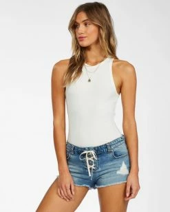 BILLABONG Lite Hearted Denim Shorts INDIGO RINSE -Women Clothing Shop j226jlit billabongw igr sd1