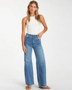 BILLABONG Wide Range Denim Pant COSTA BLUE
