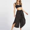 BILLABONG Capri Skies High-Waist Pants BLACK