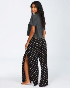 BILLABONG Split Spirit Pant BLACK -Women Clothing Shop j3842bsp billabongw blk bck1
