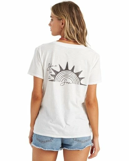 BILLABONG Day Drifter T-Shirt SALT CRYSTAL 3 BILLABONG Day Drifter T-Shirt SALT CRYSTAL - Image 3