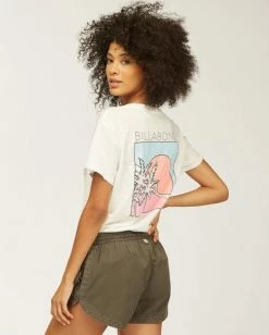 BILLABONG Surf Spot T-Shirt SALT CRYSTAL 7 BILLABONG Surf Spot T-Shirt SALT CRYSTAL -Women Clothing Shop j4373snd billabongwg scs bck2