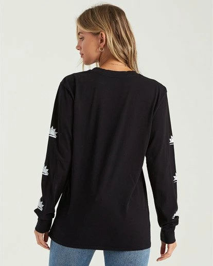 BILLABONG Crossing The Horizon T-Shirt BLACK 2 BILLABONG Crossing The Horizon T-Shirt BLACK - Image 2