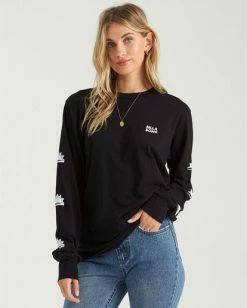 BILLABONG Crossing The Horizon T-Shirt BLACK