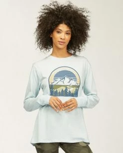 BILLABONG Wild Bonfire Long Sleeve T-Shirt VISTA BLUE