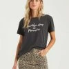 BILLABONG Another Day T-Shirt OFF BLACK