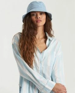 BILLABONG Sail Away Top VISTA BLUE -Women Clothing Shop j5043bsa billabongw vis frt2