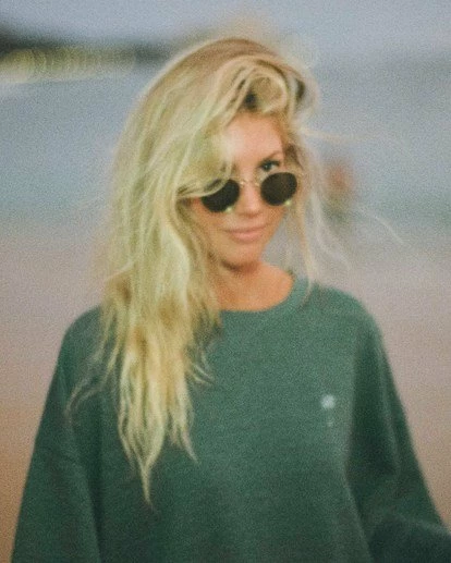 BILLABONG Salty Blonde Vacation Mode Sweatshirt JUNGLE 2 BILLABONG Salty Blonde Vacation Mode Sweatshirt JUNGLE - Image 2