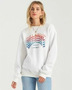 BILLABONG Heritage Arc Sweatshirt SALT CRYSTAL