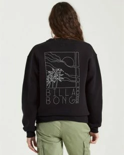 BILLABONG Local Surf Spot Sweatshirt BLACK 8 BILLABONG Local Surf Spot Sweatshirt BLACK -Women Clothing Shop j6523blo billabongw blk bck1