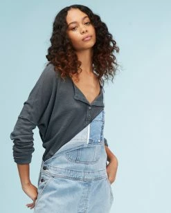 BILLABONG Any Day Thermal Long Sleeve T-Shirt BRIGHT INDIGO -Women Clothing Shop j903vban billabongm ofb frt1