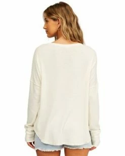 BILLABONG Any Day Thermal Long Sleeve T-Shirt BRIGHT INDIGO -Women Clothing Shop j903vban billabongw sc1 bck1