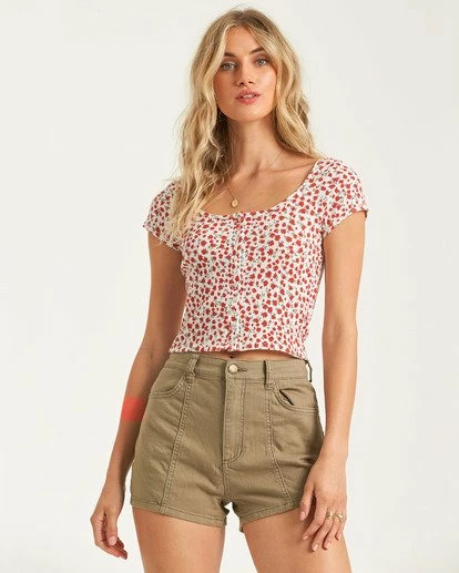 BILLABONG Bayside Top RAD RED 1 BILLABONG Bayside Top RAD RED