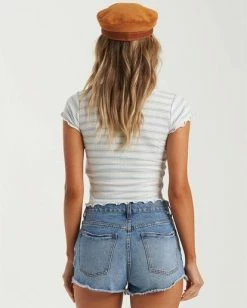 BILLABONG Sweet Sun Top BRIGHT GOLD -Women Clothing Shop j9213bsw billabongw vis bck1