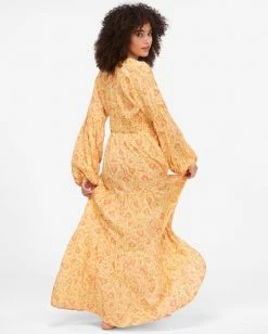 BILLABONG Cosmos Maxi Dress STAY GOLDEN -Women Clothing Shop jd063bco billabongw yfw0 bck1