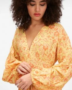 BILLABONG Cosmos Maxi Dress STAY GOLDEN -Women Clothing Shop jd063bco billabongw yfw0 dtl2