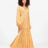 BILLABONG Cosmos Maxi Dress STAY GOLDEN