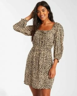 BILLABONG Riviera Mini Dress ANIMAL