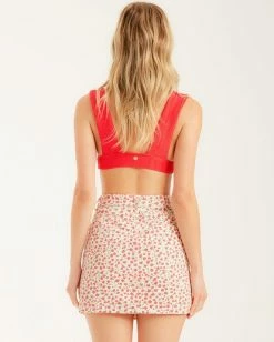 BILLABONG Cute As A Button Skirt MULTI 7 BILLABONG Cute As A Button Skirt MULTI -Women Clothing Shop jk022bcu billabongw mul bck1