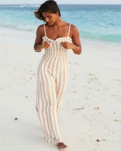 BILLABONG Forever Fields Jumpsuit FEELING BLUE