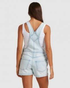 BILLABONG The Skipper Overalls LIGHT BLUE 11 BILLABONG The Skipper Overalls LIGHT BLUE -Women Clothing Shop ubjds00102 billabongw l04 bck1