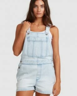 BILLABONG The Skipper Overalls LIGHT BLUE 13 BILLABONG The Skipper Overalls LIGHT BLUE -Women Clothing Shop ubjds00102 billabongw l04 dtl1
