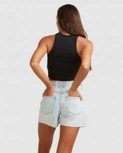 BILLABONG Jessie Tank Top BLACK 10 BILLABONG Jessie Tank Top BLACK -Women Clothing Shop ubjkt00115 billabongw blk bck1