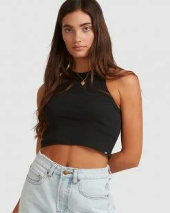 BILLABONG Jessie Tank Top BLACK 11 BILLABONG Jessie Tank Top BLACK -Women Clothing Shop ubjkt00115 billabongw blk dtl1