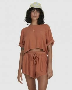 BILLABONG Sunup Knit Top SAND