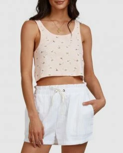 BILLABONG Remy Shorts WHITE -Women Clothing Shop ubjns00118 billabongw wht dtl1
