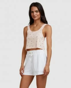 BILLABONG Remy Shorts WHITE -Women Clothing Shop ubjns00118 billabongw wht sd1