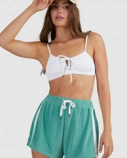 BILLABONG Spirit Elastic Waist Shorts TEAL 9 BILLABONG Spirit Elastic Waist Shorts TEAL -Women Clothing Shop ubjns00131 billabongw tea dtl1