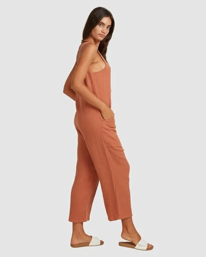 BILLABONG Daydreamer Jumpsuit COCONUT 4 BILLABONG Daydreamer Jumpsuit COCONUT - Image 4