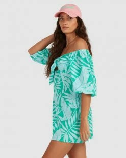 BILLABONG Mystic Beach Printed Mini Dress SEASPRAY 8 BILLABONG Mystic Beach Printed Mini Dress SEASPRAY -Women Clothing Shop ubjwd00142 billabongw spy sd1