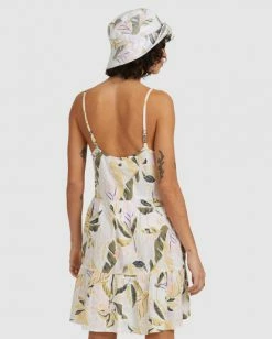 BILLABONG Sunset Bluebell Mini Dress CREAM -Women Clothing Shop ubjwd00190 billabongw crm bck1