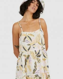 BILLABONG Sunset Bluebell Mini Dress CREAM -Women Clothing Shop ubjwd00190 billabongw crm dtl1