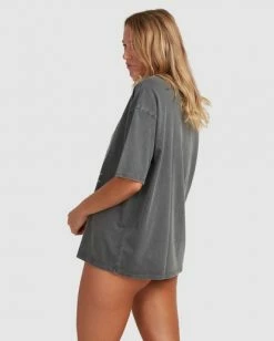 BILLABONG Tropic Palm Boyfriend T-Shirt COCONUT 8 BILLABONG Tropic Palm Boyfriend T-Shirt COCONUT -Women Clothing Shop ubjzt00109 billabongw bcf sd1