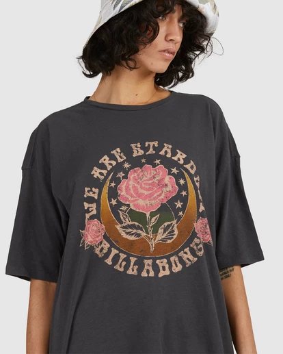 BILLABONG We Are Stardust T-Shirt OFF BLACK 5 BILLABONG We Are Stardust T-Shirt OFF BLACK - Image 5