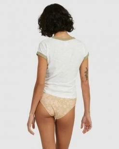 BILLABONG Island Daydream T-Shirt SALT CRYSTAL -Women Clothing Shop ubjzt00155 billabongw scs bck1