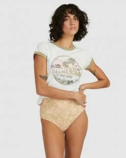 BILLABONG Island Daydream T-Shirt SALT CRYSTAL -Women Clothing Shop ubjzt00155 billabongw scs frt2