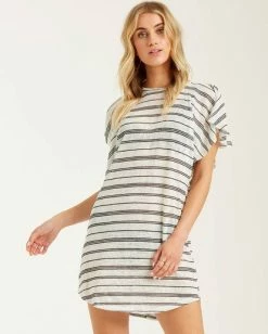 BILLABONG Out For Waves Cover-Up Dress BLACK PEBBLE